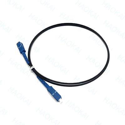 FTTH Drop Fiber Patch Cord SC APC FC ST LC Stahldraht