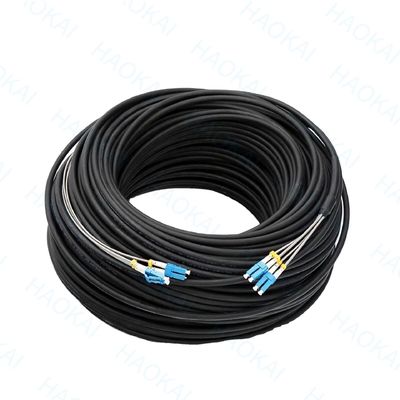 FTTH Drop Fiber Patch Cord SC APC FC ST LC Stahldraht