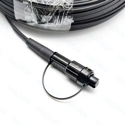 SC APC FTTA Glasfaserkabel 5,0 mm G657A2 LSZH 5M Schwarzes Patchkabel