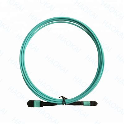 Kompaktes MPO/MTP-Fiberoptic Patch Cord OM3 Fiberoptic Patch Kabel