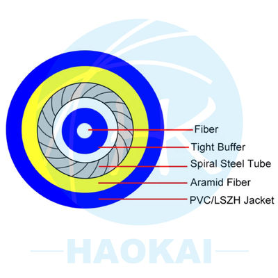 Flammschutzjacke Innenoptikkabel Panzerfaseroptikkabel GJSJV