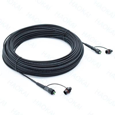 FTTA Mini-Wasserdichtes Patch Cord SC APC-SC APC Drop Glasfaserkabel