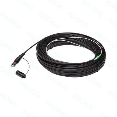 IP68 FTTX Lösungspatch Cord FTTA Außenfaserkabel Wasserdicht SC APC LC-Anschluss