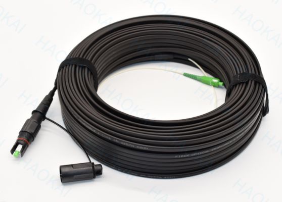 IP67 IP68 Wasserdichtes Patch Cord Drop Glasfaserkabel mit SC / APC-Anschluss