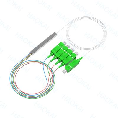 LC APC 1x16 Anschlussfaser PLC Splitter Mini Stahlrohr Faseroptik Splitter
