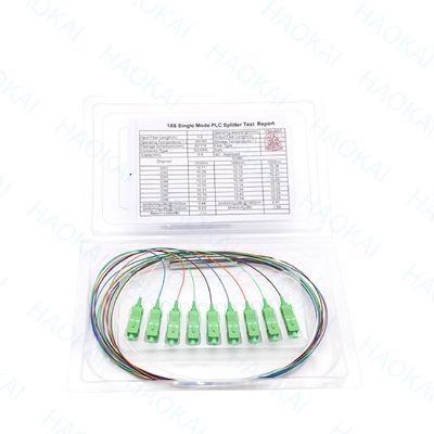LC APC 1x16 Anschlussfaser PLC Splitter Mini Stahlrohr Faseroptik Splitter