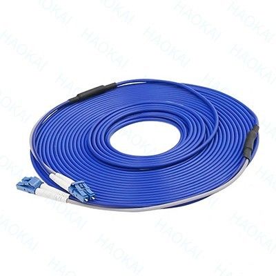 12 Kern gepanzerte Glasfaser Patch Cord SC-SC Zweig Wasserdichtes Kabel OM3