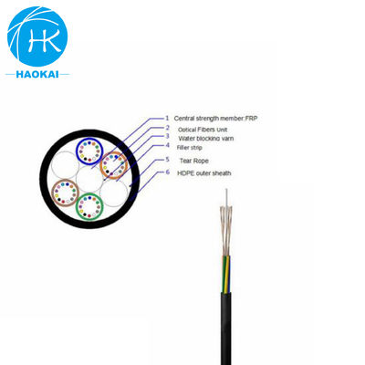 24-Kern- 48-Kern- 96-Kern- Luftgeblasenes Kabel oder Mini-Optische Glasfaserkabelkanal
