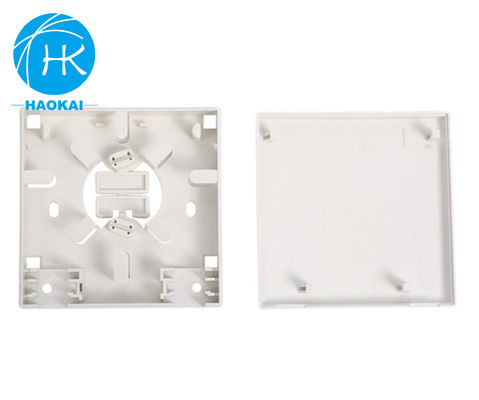 2 Port Indoor FTTH Frontplattenbox Desktop SC LC UPC 86 Typ Mini-Fiber-Optic Rosette Box