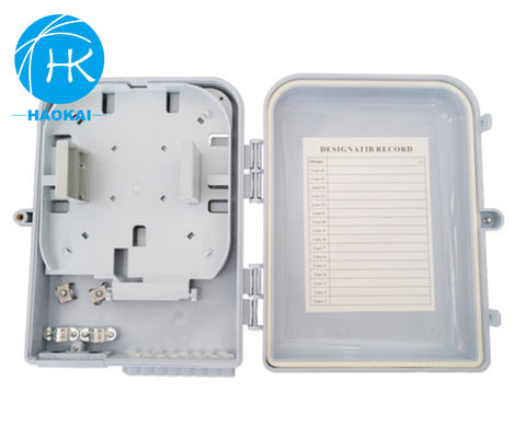 Wasserdichtes Glasfaserverbindungsfach für den Außenbereich Kunststoff 16-Kern-FTTH-Box