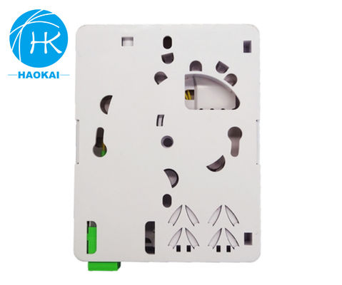 Wandmontierte Glasfaser-Rosette-Box 1port 2port Mini-Gesichtsplatte optische FTTH-Box