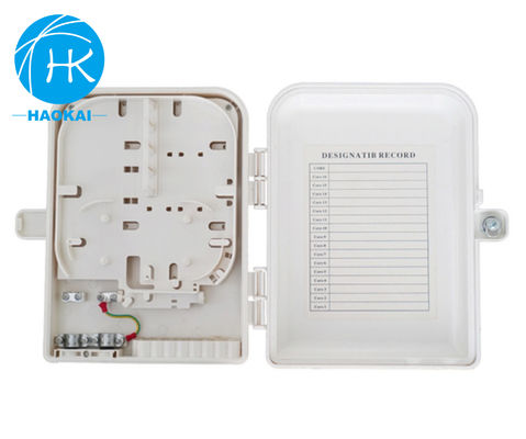 Polmontierte ABS Kunststoff FTTH Endbox Optische Verbindungskiste 16Kern