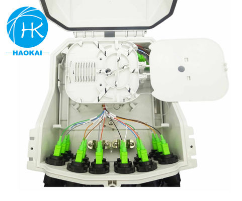 Wasserdichte Glasfaserverbindungsbox für den Außenbereich 16Cores 16ports FTTH-Verteilerbox