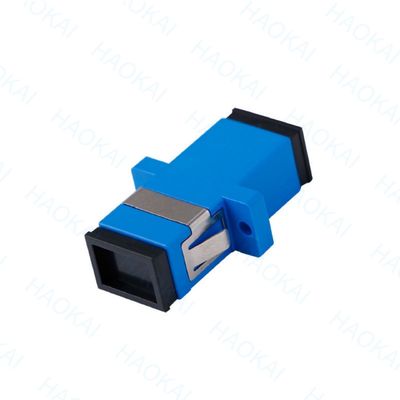125um Faser Schnellanschluss PVC SC UPC Adapter Niedriger Einsetzverlust