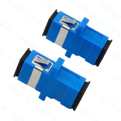 125um Faser Schnellanschluss PVC SC UPC Adapter Niedriger Einsetzverlust