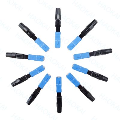 SC UPC SM Glasfaser-Schnellanschluss mit niedrigem Einsetzverlust FTTH-Schnellanschluss
