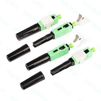 0.3db 60mm SC APC Schnellanschluss SM FTTH Glasfaser Schnellanschluss