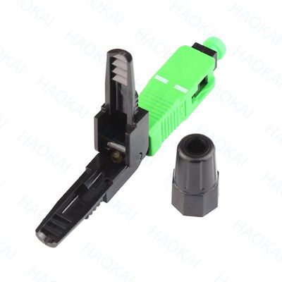 SC APC Faseroptischer Schnellanschluss 55 mm Länge Faseroptischer Schnellanschluss
