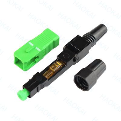 SC APC Faseroptischer Schnellanschluss 55 mm Länge Faseroptischer Schnellanschluss