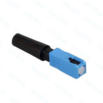 SC UPC Faseroptischer Schnellanschluss 0,9 mm 2,0 mm Einzelmodus SC Faseranschluss