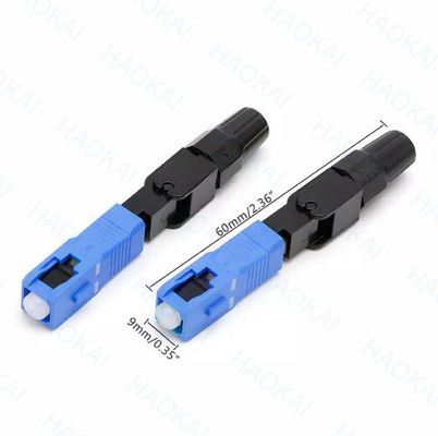 FTTH-Dropkabel Glasfaser-Schnellanschluss Faser-SC-UPC-Schnellanschluss