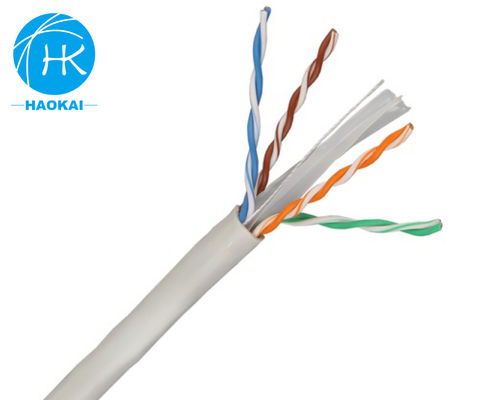 Solid Bare Copper Indoor LAN Kabel UTP CAT6 angepasst 4 Paar 23awg 0,57mm 250MHz