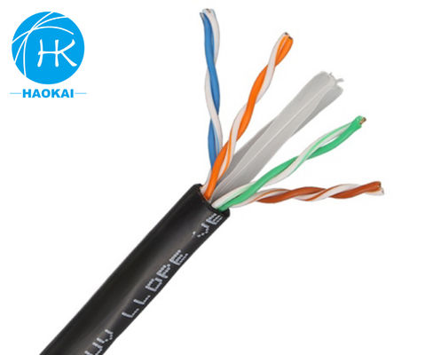 Solid Bare Copper Indoor LAN Kabel UTP CAT6 angepasst 4 Paar 23awg 0,57mm 250MHz