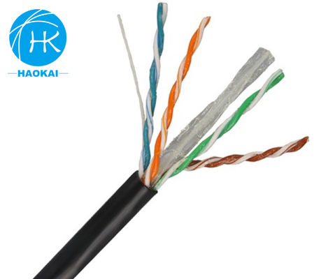 Solid Bare Copper Indoor LAN Kabel UTP CAT6 angepasst 4 Paar 23awg 0,57mm 250MHz