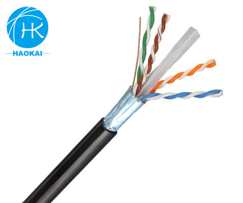 Jelly-gefülltes UTP-CAT6-Kabel mit Messenger-Außen-Flugnetzwerkkabel