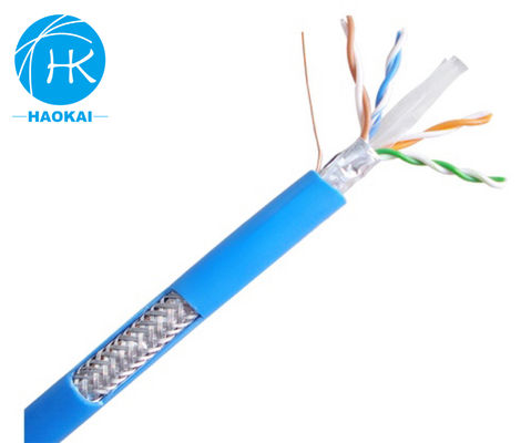 4 Paare 23awg FTP CAT6 Outdoor-Internetkabel mit Gelee oder Gel