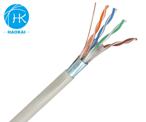 Outdoor-UTP-CAT5E-Kabel aus reinem Kupfer LAN-Kabel mit Strom und Messenger