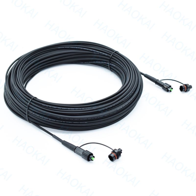 FTTA Mini-Wasserdichtes Patch Cord SC APC-SC APC Drop Glasfaserkabel