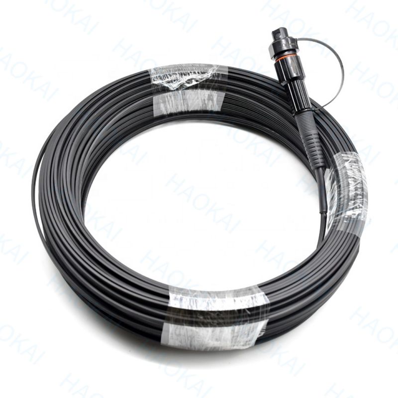 IP68 Außen-Drop-Kabel FTTX-Lösung Glasfaser-Patch-Schnur Wasserdichtes Steckverbinder