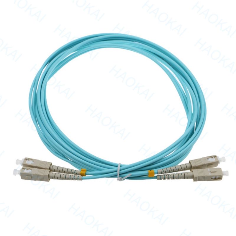 Sc Sc Om2 Optische Faser Patch Kabel Datenkommunikationsnetzwerk Duplex Multimode Kabel