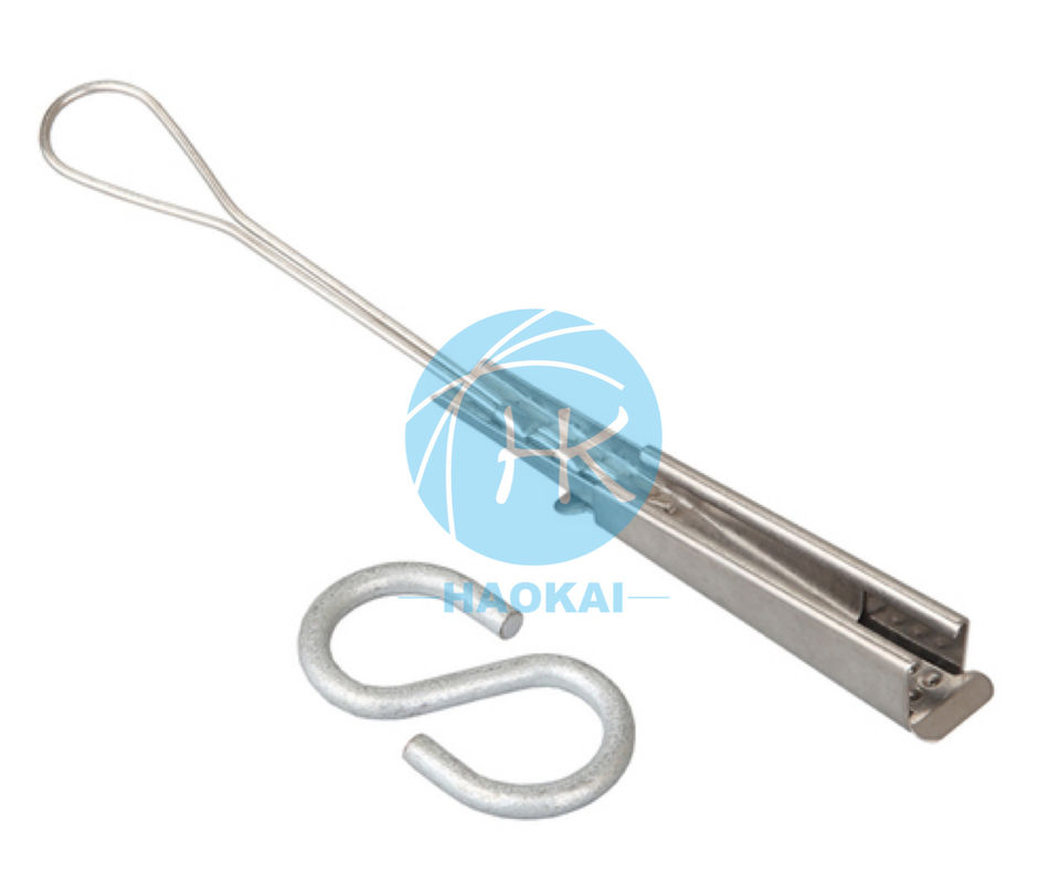 S Hook Aerial Footth Zubehör Flat-Type Glasfaser Drop Kabel Spannung Klammer