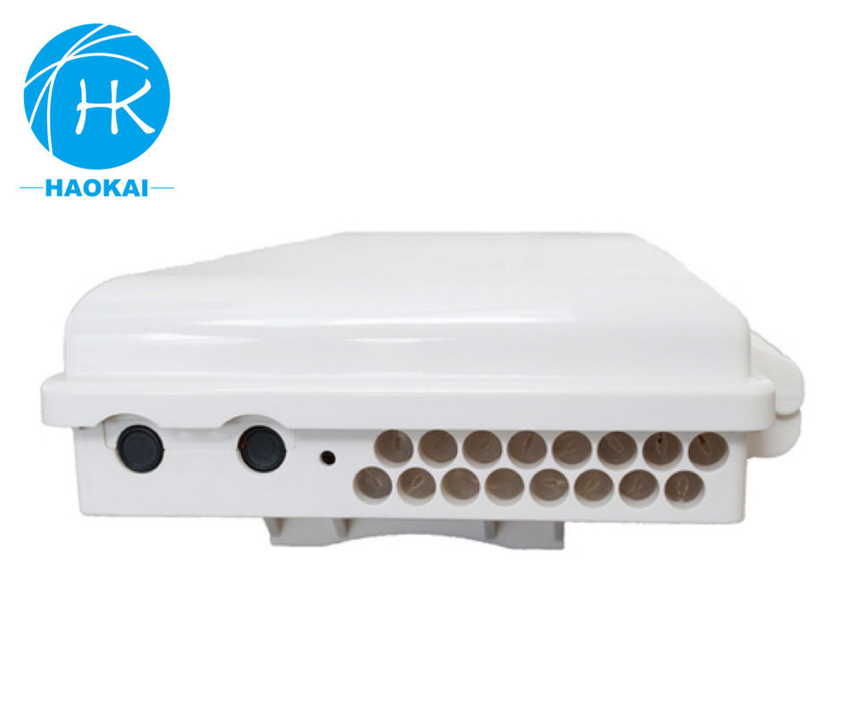 Polmontierte ABS Kunststoff FTTH Endbox Optische Verbindungskiste 16Kern