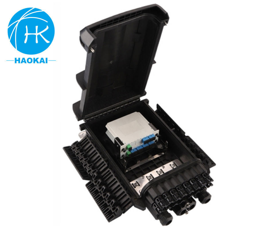 Außenwandstamm montierte FTTH-Verteilfach-Schlaf-FDB-Box mit PLC-Splitter