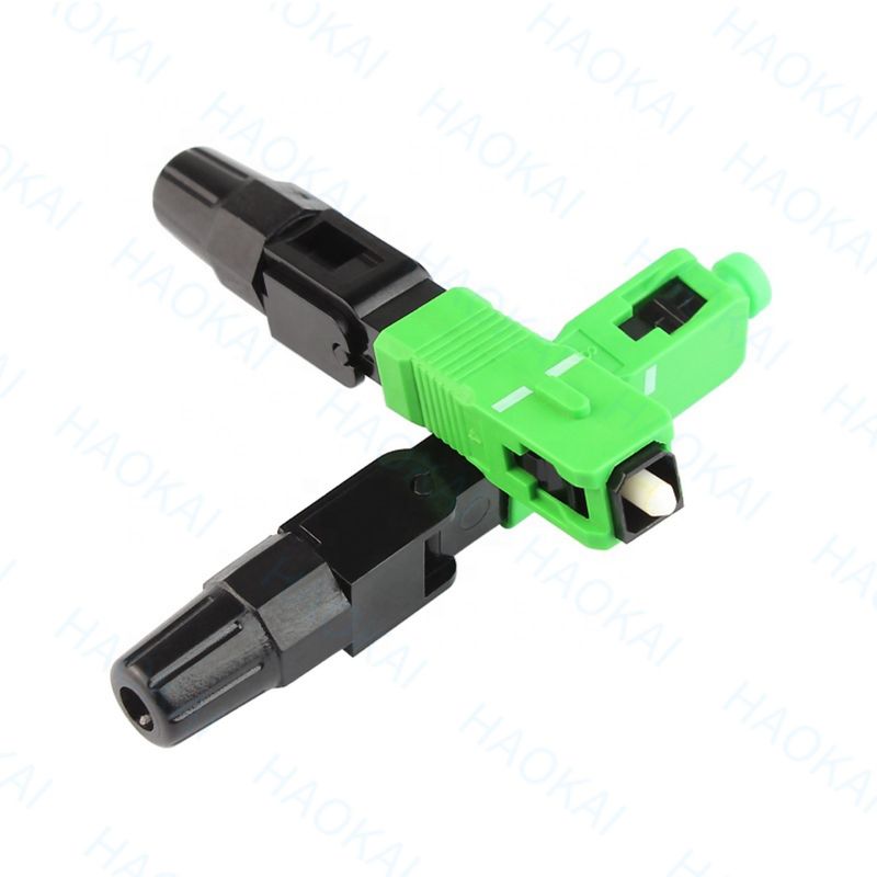SC APC Faseroptischer Schnellanschluss 55 mm Länge Faseroptischer Schnellanschluss